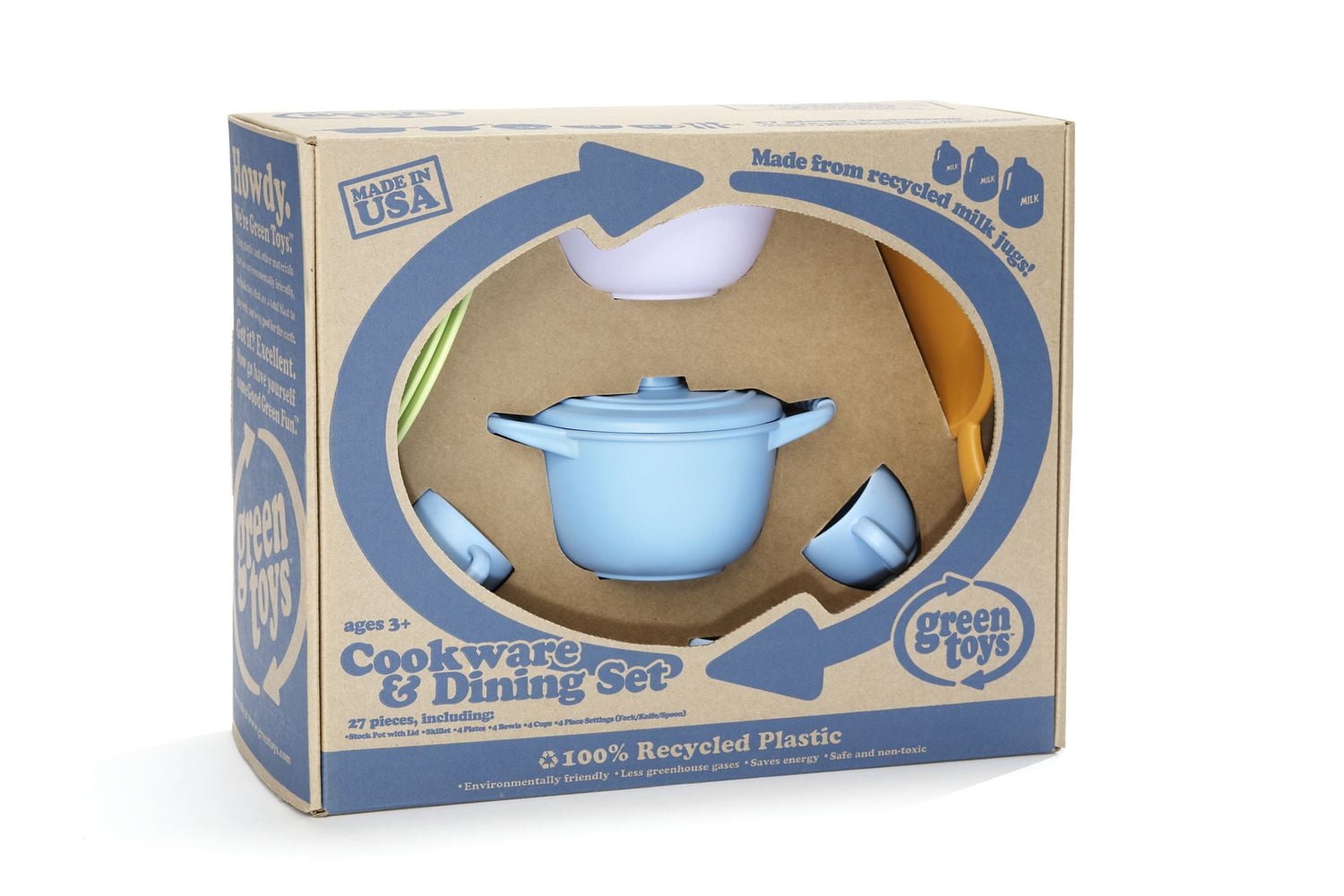 Green Toys Cookware And Dining Set