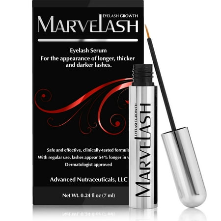 Best Eyelash Growth Serum: MARVELASH | Grows Eyelashes & Eyebrows Fast! For (The Best Eyelash Enhancing Serum)