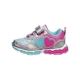 thumbnail image 3 of Care Bears Toddler Girls Carebears Sneakers, Pink Aqua, Size: 10, 3 of 7
