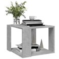 thumbnail image 2 of vidaXL Coffee Table Concrete Grey 40x40x30 cm Engineered Wood, 2 of 4
