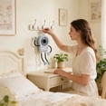 thumbnail image 4 of BotaniNest Desktop Fan Personal Desktop Fan With Strong Airflow And Rechargeable Battery Fan With Flexible And Bendable 4 Leg Structure And Silicone Suction Cup For Bedroom Home, 4 of 6