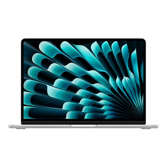 Pre-Owned Macbook Air 13.6-inch (8-GPU, Silver) 4.05Ghz 8-Core M3 (2024) Laptop 256GB SSD HD & 16GB RAM