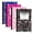 Dark Blue&Black&Hot Pink&Pink, variant on Qocolcyl 4Pack Composition Notebook Cow Print Wide Ruled,A5 Classic Marbled Cover Wide Ruled,Standard Lined Pages Sewing Notebook 30 sheets for Homework,Essay Writing Use,Class Home Office Supplies