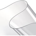 thumbnail image 1 of shiyou-2 Sheets Clear Vinyl Plastic Sheeting 54 x 36 Inch Clear Tablecloth Desk Cover Protector Flexible Thick Vinyl Sheeting Heavy Duty Rectangular Table Pads for Dining Room(0.2 mm), 1 of 4