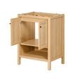 thumbnail image 2 of JONATHAN Y Jasper 24 in. W x 18 in. D x 33 in. H, Rattan 2-Shelf, Bath Vanity Cabinet ONLY, Oak, VAN1023A, 2 of 7