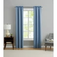 thumbnail image 6 of (2 pack) Mainstays Blackout Curtain Panel Pair, Set of 2, Blue Quartz, 30"W x 84"L, 6 of 10