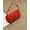 red, variant on Genuine Leather Cylinder Bag, Women's Suede Pillow Underarm Shoulder Crossbody Purse