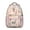 Pink-15, variant on Cute Llama Cartoon Print Backpack for – Kawaii Alpaca Face Pattern with Adorable and Funny School Bag Design