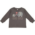 thumbnail image 3 of Inktastic Big Bro Boys Elephant Brother Announcement Boys Long Sleeve Toddler T-Shirt, 3 of 5