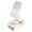 Ivory, variant on CoreLiving Portable Desk Fan Mini Quiet Handheld Personal Foldable USB Rechargeable Fan with Phone Holder Function for Home Office Outdoor Travel 1 Pack