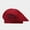 Burgundy, variant on Women French Beret hat Reversible Solid Color Floral Warm Knitted Beret Cap