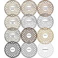 thumbnail image 6 of 16"OD x 5 5/8"ID x 1/2"P Augustus Architectural Grade PVC Pierced Ceiling Medallion, Copper, 6 of 11