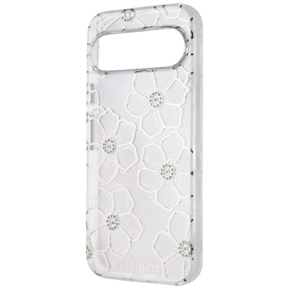 Open Box Case-Mate Hard Case for Google Pixel 9 Pro XL - Floral Gems Gold