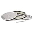 thumbnail image 3 of Racing Power RPCR6020 12 x 2 in. Polished Aluminium Oval Air Cleaner - Ball Milled, 3 of 4