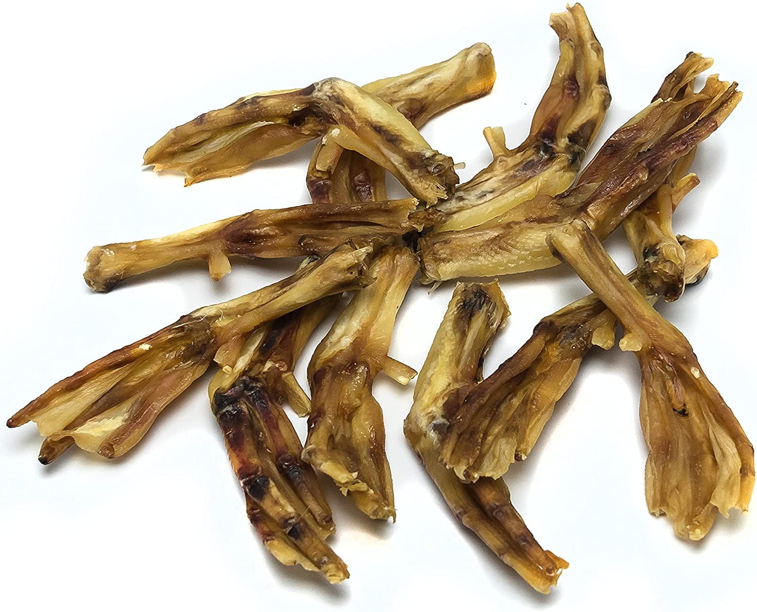 Canine Butcher Shop Duck Feet for Dogs (Pack of 30), Raised & Made in USA Dehydrated Duck Feet, All-Natural Dog Chews, Treats, Snacks