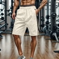 thumbnail image 5 of YSUEJPF Men's Athletic Shorts Summer Quick Dry Workout Gym Shorts Elastic Waistband Lightweight Stretchy Sreetwea, 5 of 9