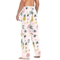 thumbnail image 3 of FORMRS Mens Pajama Pants with Pockets Sleepwear Lounge Bottoms Sizes S-2XL, Flamingo Pattern, 3 of 7