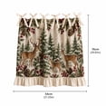 thumbnail image 3 of Christmas Oven Skirts for Stove Holiday Oven Door Cover,Christmas Oven Skirt and Stove Curtain with Ruffle Trim, Farmhouse Oven Skirt Curtain for Xmas Holiday Winter Kitchen Decor, 3 of 5