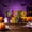 B-8B-clearacne, variant on Dyegold Halloween Wooden Decorations and Ornaments Tabletop Sign Spooky Letter Block for Shelf Mantel Party Classroom Display Multicolor