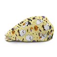 thumbnail image 2 of Chririnla Cute Halloween Ghost Print Polyester Flat Cap with Lightweight, Soft All-Season Forward Flat Cap for Outdoor Driving Golf, 2 of 4