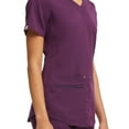 thumbnail image 3 of Scrubstar Women's Ultimate Stretch Twill Criss Cross V-Neck Scrub Top WM12T900A, 3 of 8