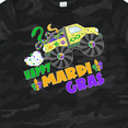 thumbnail image 4 of Inktastic Happy Mardi Gras Monster Truck with Beads Boys or Girls Toddler T-Shirt, 4 of 5