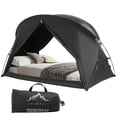 thumbnail image 1 of Tienda Cama con Dosel UNIHIMAL Queen para Oscurecer, Tienda de Sueño Portátil, 1 of 6