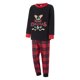 thumbnail image 3 of Conjunto de pijamas navideños familiares a juego: camisetas con estampado de astas y pantalones a cuadros. Pijamas de vacaciones para dormir., 3 of 10