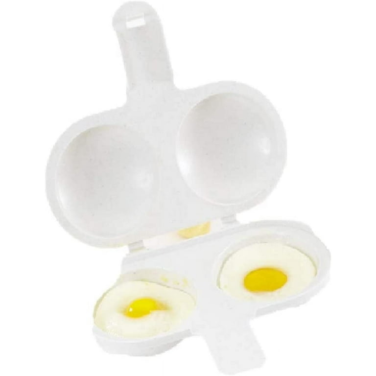  Nordic Ware 64702 2 Cup Microwave Egg Poacher, White