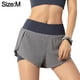 thumbnail image 2 of Pantalones cortos de verano para mujer, pantalones cortos casuales antideslumbrantes, pantalones cortos deportivos para fitness y yoga, 2 of 6