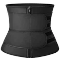 thumbnail image 3 of Ropa deportiva para mujer, entrenador de cintura, ropa moldeadora adelgazante, cinturón con cremallera para Abdomen, recortador de Fitness, ropa interior moldeadora de cuerpo, banda de ajuste, 3 of 5