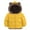 Yellow, variant on Aideaone Baby Toddler Winter Fleece Coat Boys Girls Cute Bear Ear Hooded Jackets with Pockets 6M-5T