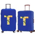 thumbnail image 1 of Luggage Cover Travel Suitcase Protective Cover for Trunk Case 18 ''-28 '' Foldable Elastic Suitcase Cover Floral Lettern Pattern 8floral T M, 1 of 6