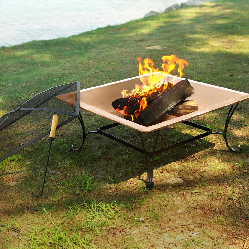 Easy Access Replacement Spark Fire Pit Screen Com