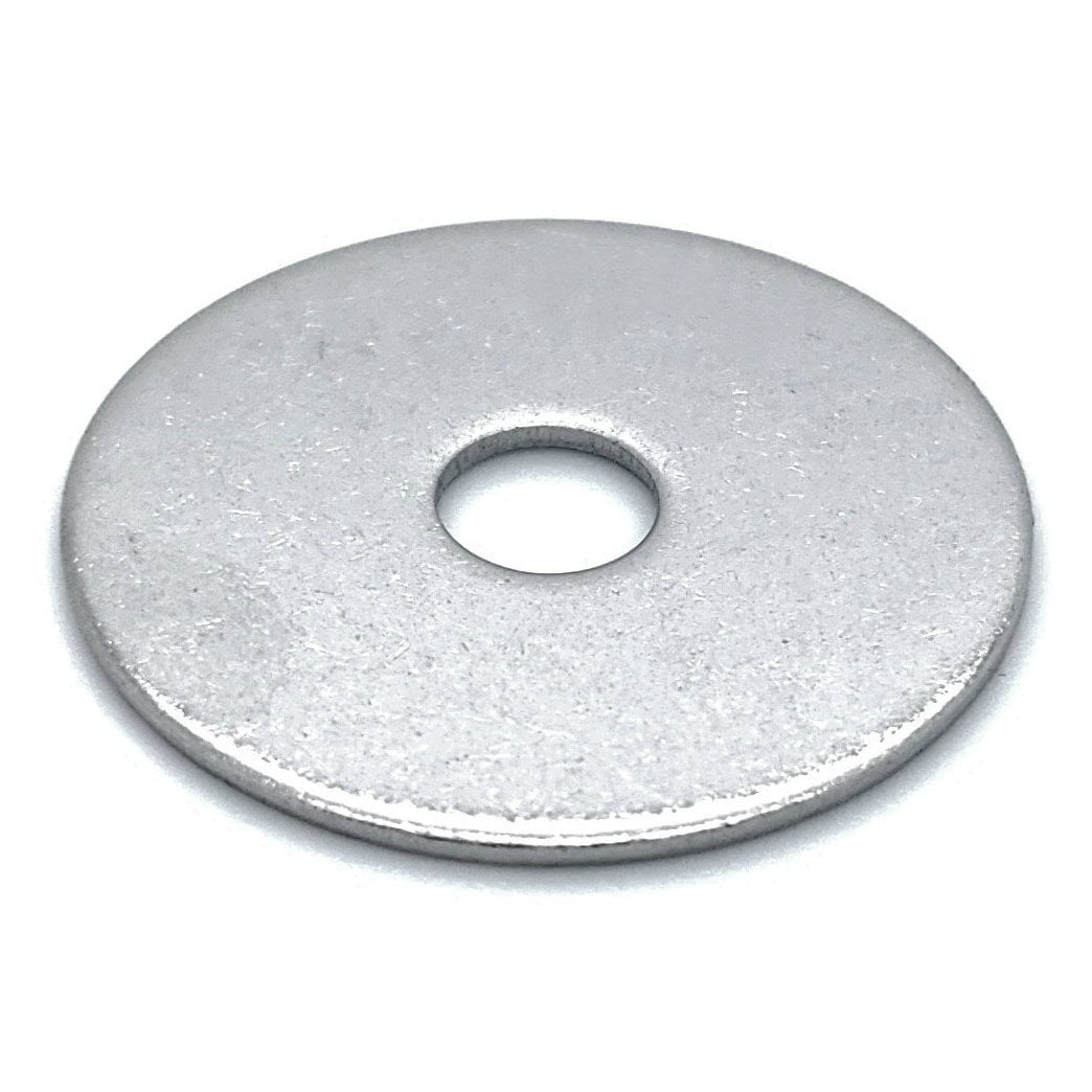 BCP811 50 Qty 1/4" x 1" 304 Stainless Steel Fender Washers 