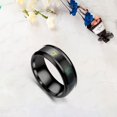 thumbnail image 6 of Naierhg Titanium Steel Wedding Band Intelligent Body Temperature Sensing Ring Personal Health Men Women Ring, 6 of 7