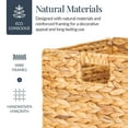 thumbnail image 5 of Best Choice Products 12x12in Hyacinth Baskets, Set of 5 Multipurpose Collapsible Organizers w/ Inserts - Natural, 5 of 8