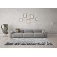 thumbnail image 3 of Ahgly Company Indoor Square Abstract Gray Modern Area Rugs, 8' Square, 3 of 4