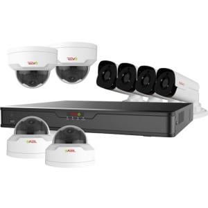 Mini Nvr - REVO ULTRA 16CH 4K NVR W CAMERA 4X 4MP BULLET & 4X MINI DOME & 3 TB