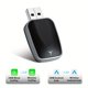 thumbnail image 2 of XHSGX Adaptador 2 en 1 CarPlay Android Auto cableado a inalámbrico compatible 99% coches originales USB USBC, 2 of 7