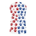 thumbnail image 4 of Ribbed July 4th Tank Tops for Women V Neck Independence Day Patriotic Sleeveless Tops Festival Trendy Outfits White, XL, 4 of 5