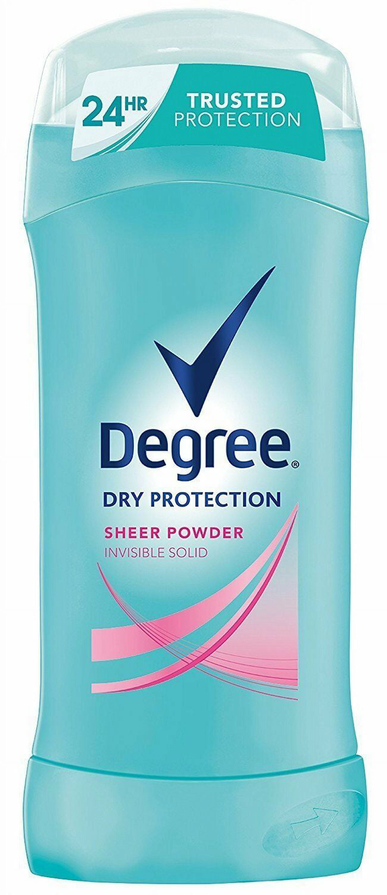 Degree Anti-Perspirant And Deodorant Invisible Solid For Women, Sheer Powder - 2.6 Oz, 6 Pack