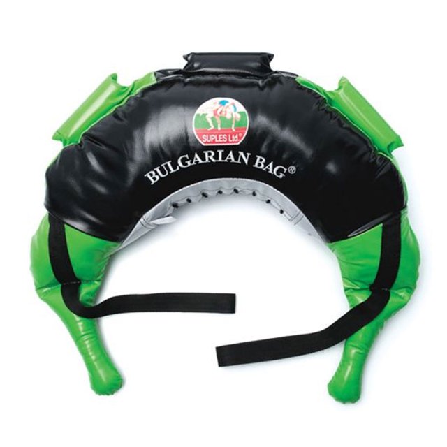 Escape Fitness Suples 11 Pound Bulgarian Bag Training Workout Equipment, Green
