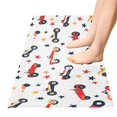 thumbnail image 5 of Haosy Racing Car and Star Bathroom Rugs Non Slip Absorbent Soft Plush Quick Dry Bath Mat, 39"x20", 5 of 8