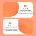thumbnail image 4 of Competition Use Hockey Pucks Orange 4Pcs 2.75x2.75x0.79in, 4 of 9