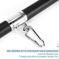 thumbnail image 5 of Adjustable Multifunctional LAT Pull Up Bar Cable Machine Attachment for Home Gym Bench Press Squat Training, 5 of 5