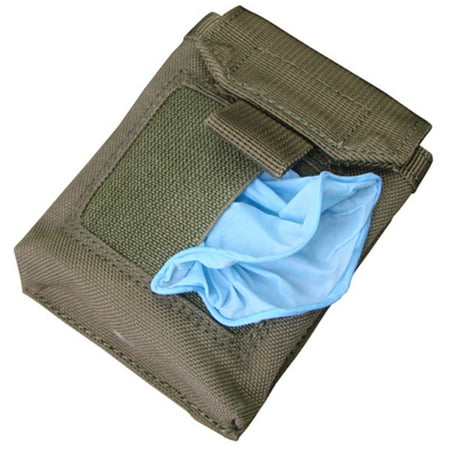Glove Pouch - Condor MA49 Tactical EMT EMS Medic MOLLE Glove Pouch - OD Green
