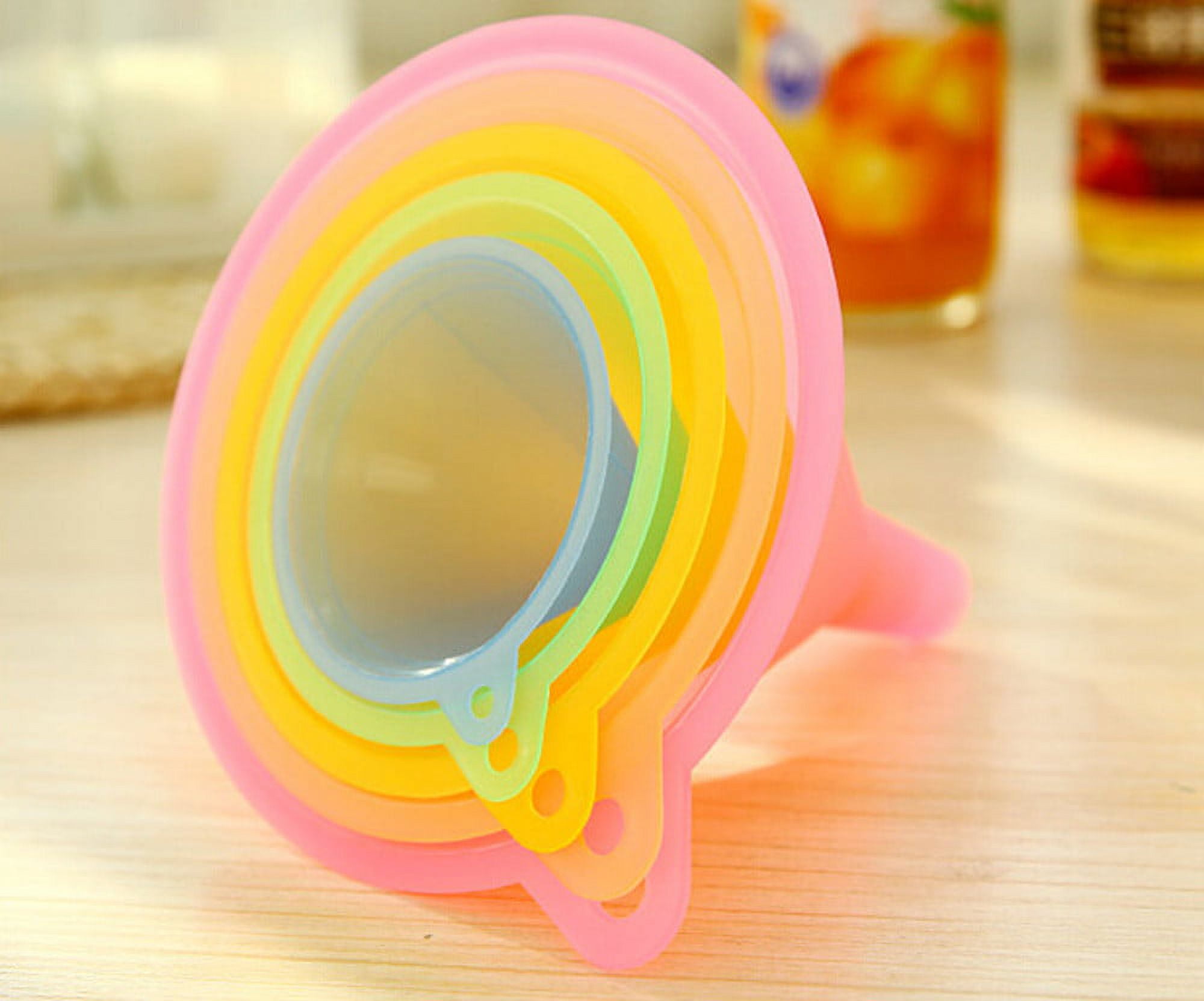 Lot De 4 Entonnoirs En Plastique à Usage Général Tailles Assorties