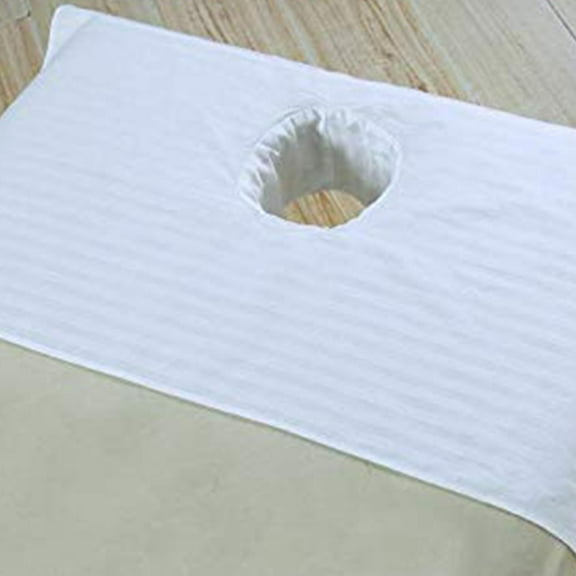 Disposable Bed Sheets, Massage Table Sheets Sets, Massage Table Sheets,Ideal Spa Experience,Hygienic Solution,Massage Table Cover, Massage Bed Cover(Soft Cotton,5-pack with Face Hole)