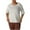 White, variant on Women's Common Thread V-Neck Short Sleeve Solid Color Pullover Casual Top The Unspoken Standard in Effortless Wardrobes